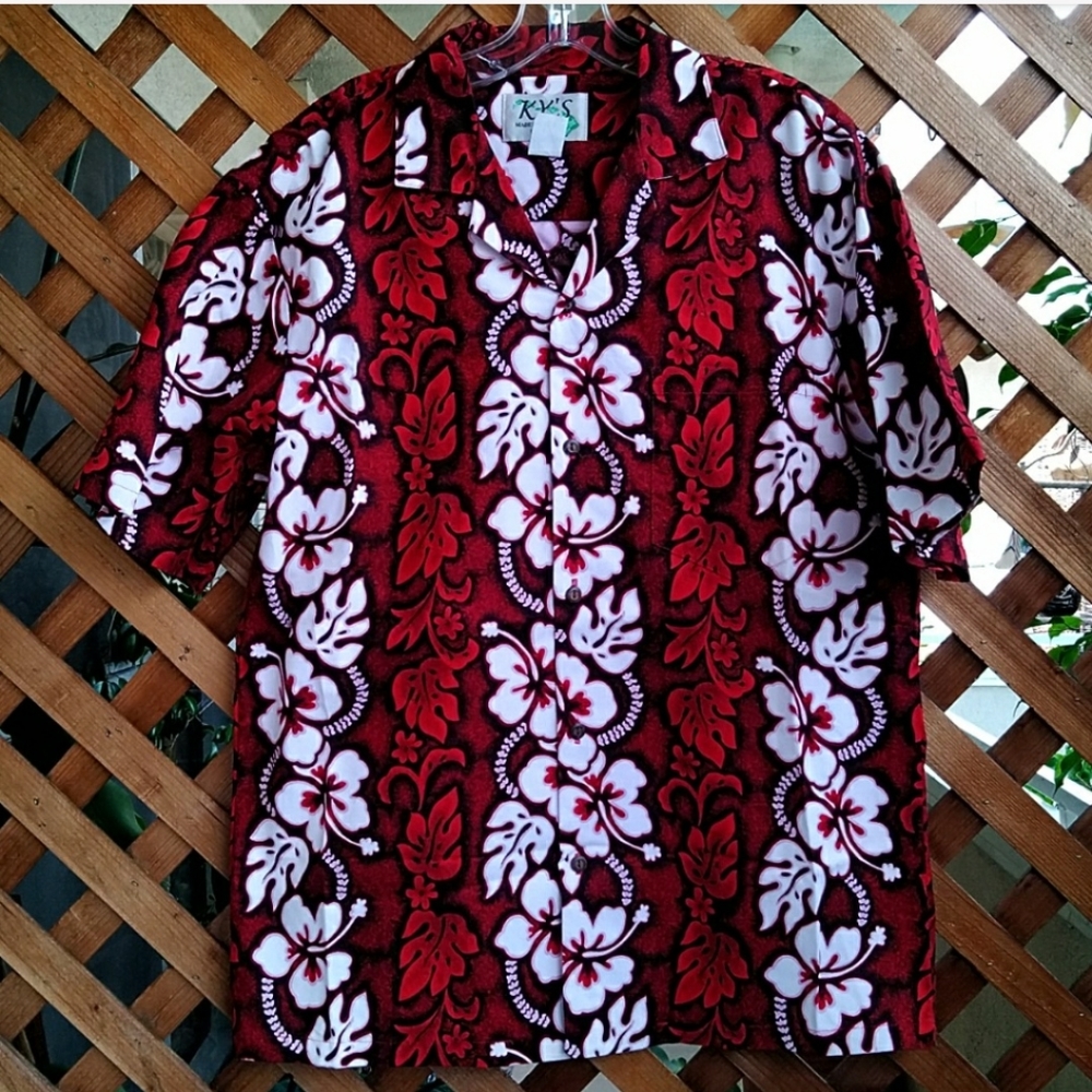 Vintage KY'S Hawaiian Aloha Shirt